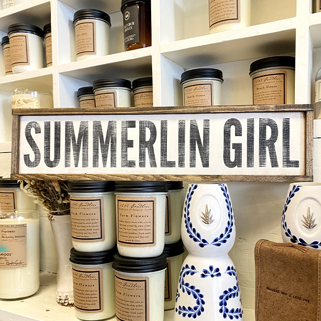 Summerlin Girl Wooden Sign Shop near me