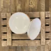 White Shabby Chic Bowls Photo 2